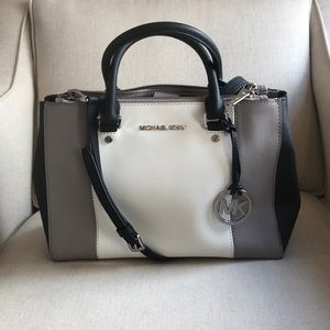 Michael Kors Tri-Tone Sutton Handbag